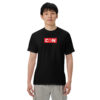 CON garment-dyed heavyweight t-shirt